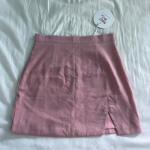 Brand New Princess Polly Kian Mini Skirt with Slit - Picture 2 of 6